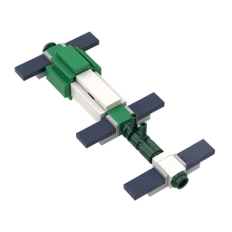 Salyut 1 (1:220 scale - as ISS)