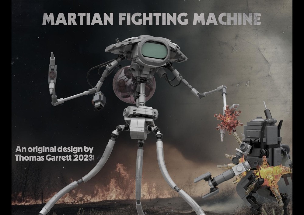 Lego Martian Fighting Machine