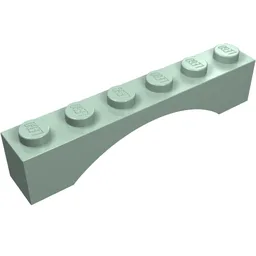 Brick Arch 1 x 6 / Sand Green