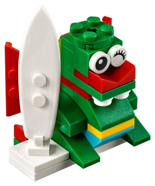 Lego Surfer Dragon