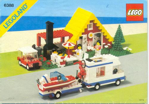 Lego Holiday Home with Caravan