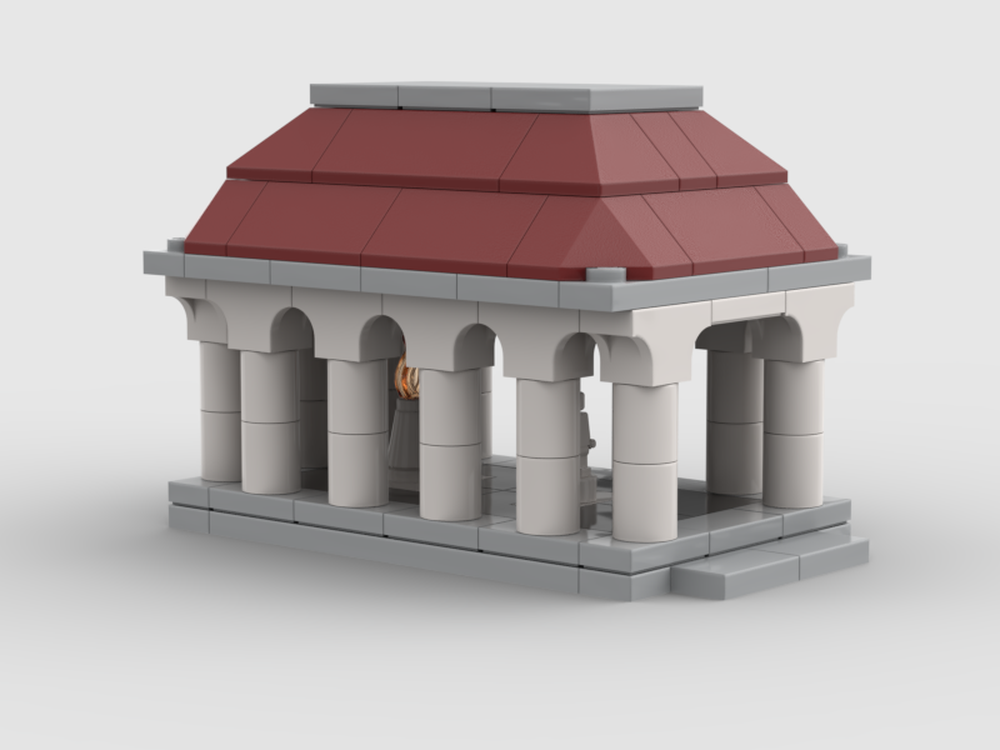 Lego Temple of the Fire God