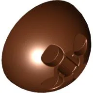 Dome Hemisphere 3 x 3 Ball Turret / Reddish Brown