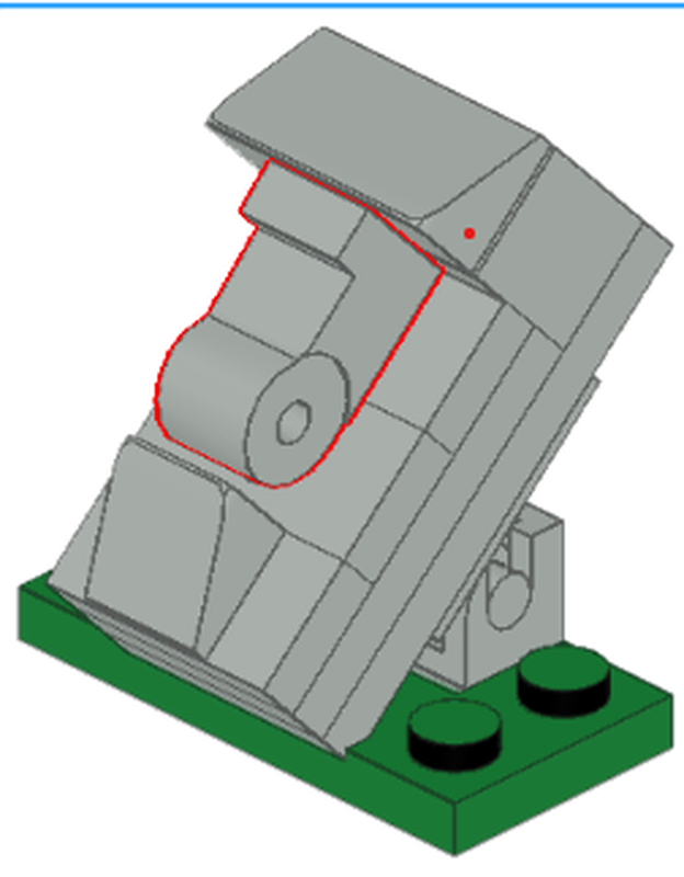Lego Micro Moai