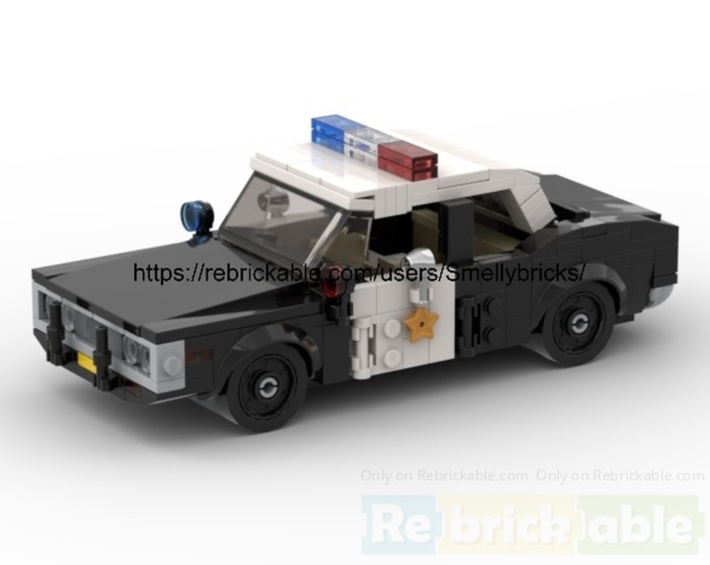 Lego 1968 Dodge Coronet Police car
