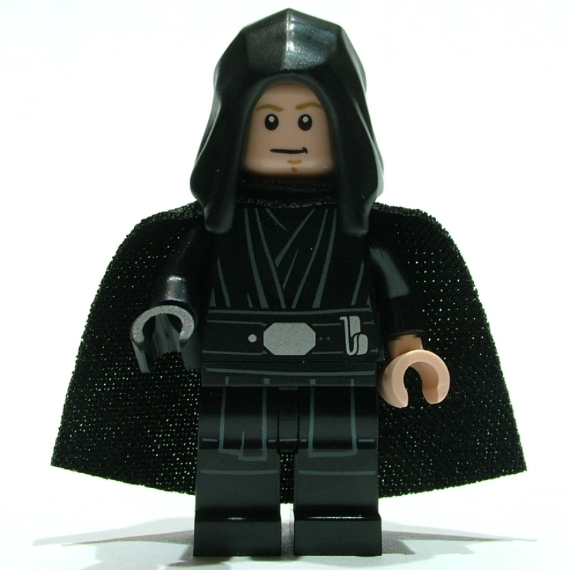 Lego Luke Skywalker, Black Robes, Black Hood and Cape