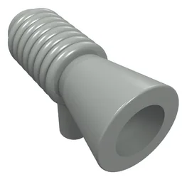 Equipment Weapon, Loudhailer / Speaker / Blaster / Space Gun / Light Gray