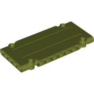 Lego Technic Panel 5 x 11 x 1 / Olive Green