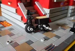 Piaggio Vespa - minifig scale