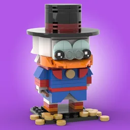 Scrooge McDuck MOC Brickheadz