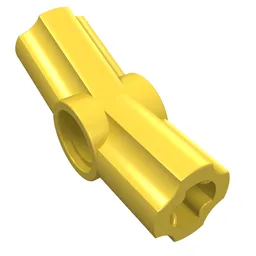 Technic Axle and Pin Connector Angled #3 - 157.5° / Yellow