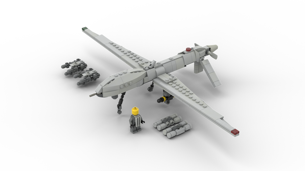 Lego General Atomics MQ-1 Predator | UAV | 1/35