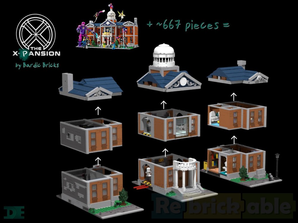 Lego X-Mansion - X-Panded!
