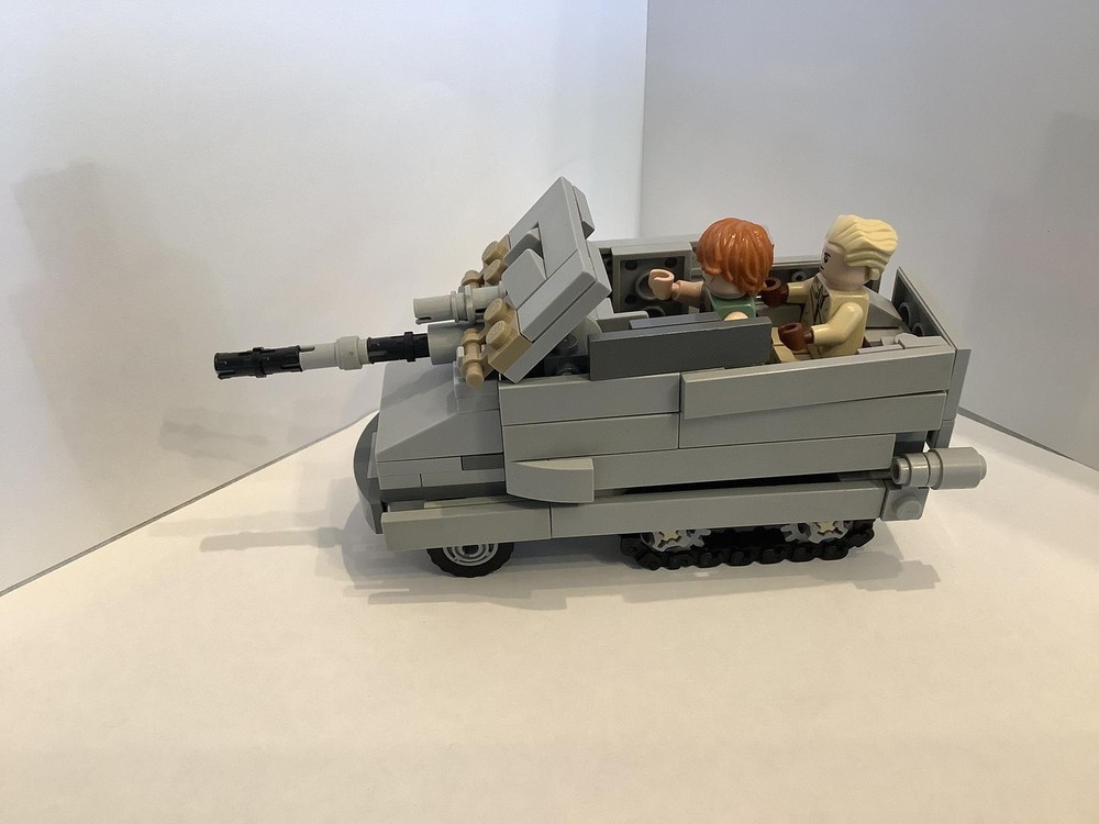 Lego Half track SPG (self propelled gun)
