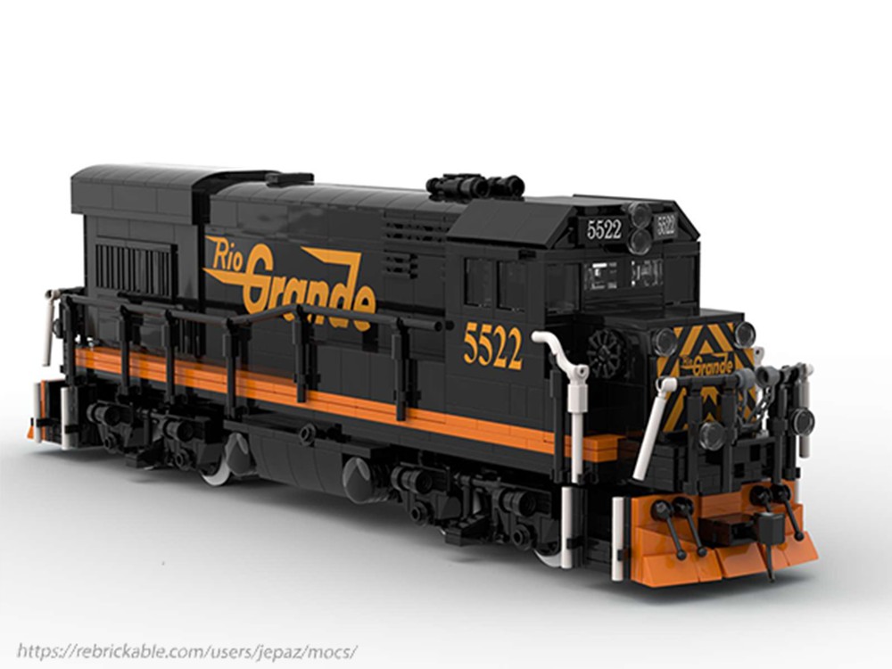 Lego GE U18B Rio Grande (Fantasy Livery)