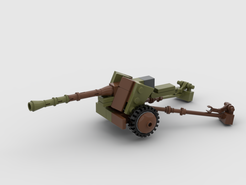 Lego Pak 40 camouflage colored
