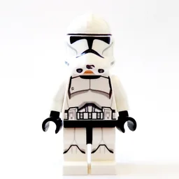 Clone Trooper, Phase II Armor, Angry, Printed Legs (11217 Helmet)