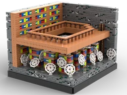 UCS Minecraft Stronghold Library Room
