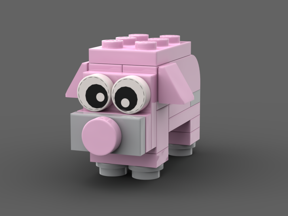 Lego micro pig 2