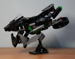 Kawasaki Hover Bike (42170 Alternative Build)