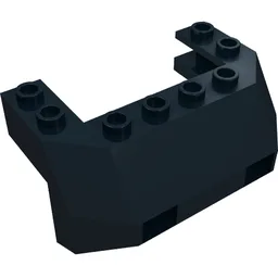 Train Front Sloping Base / Black