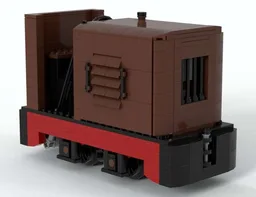 Field railway diesel locomotive based on LKM Ns 1 (with realistic operation)