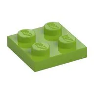 Plate 2 x 2 / Lime