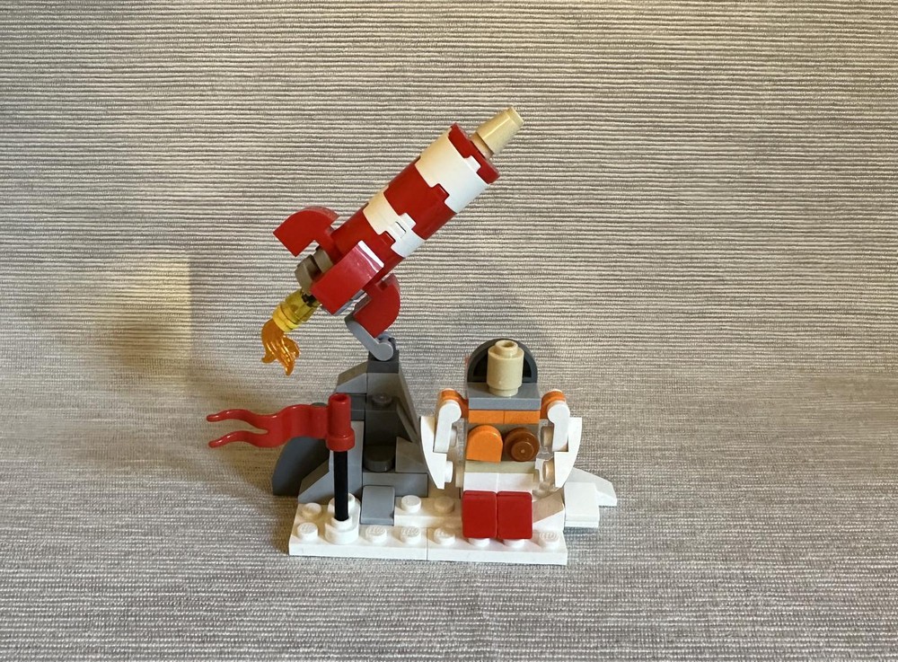 Lego Astronaut on the Moon