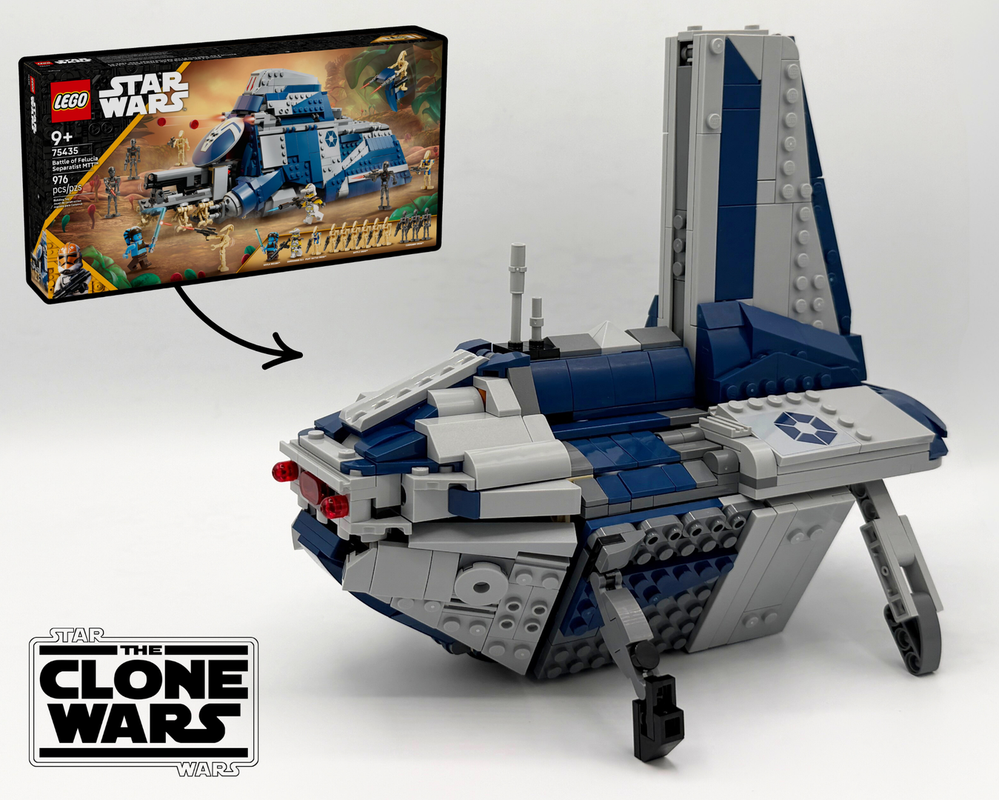 Lego Separatist Shuttle (75435 Alternate Model)