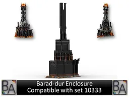 Barad-dur Enclosure - Compatible with Set 10333