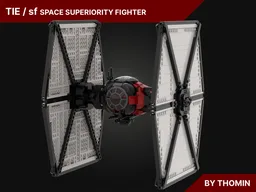 TIE / sf Space Superiority Fighter