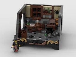 Witch Room Design with a special stand