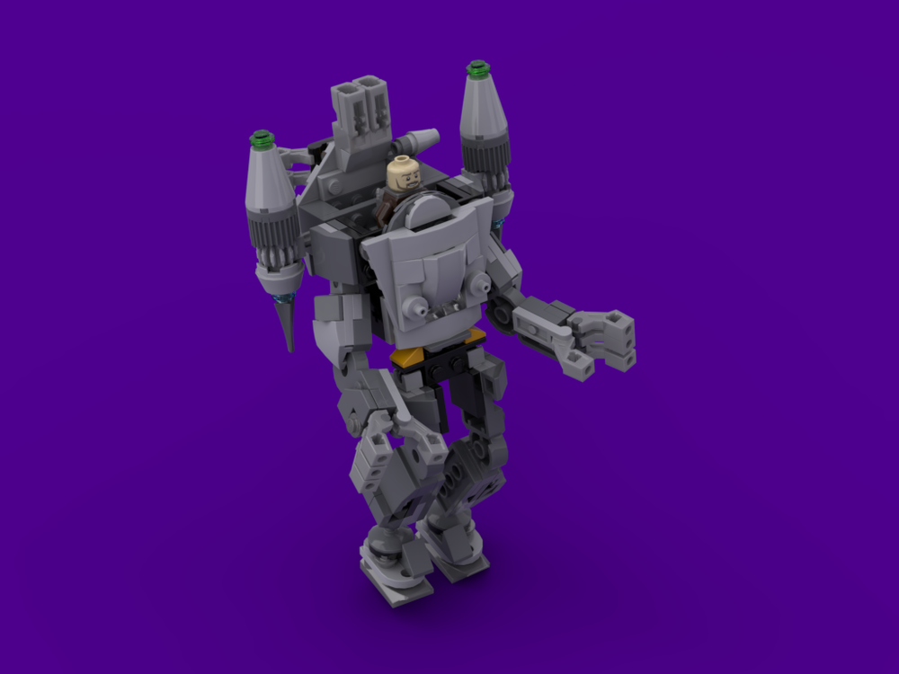 Lego 75363 + 76277 Mandalorian Mega Mech