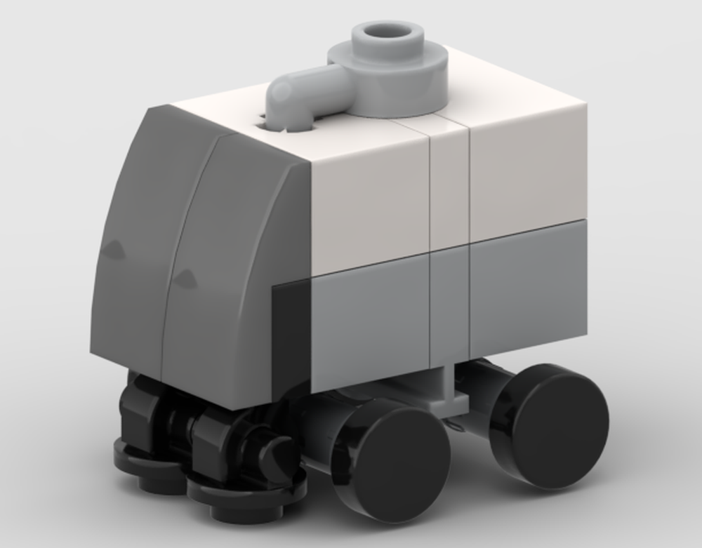 Lego Microscale Street Sweeper