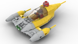 Chibi Naboo N-1 Starfighter