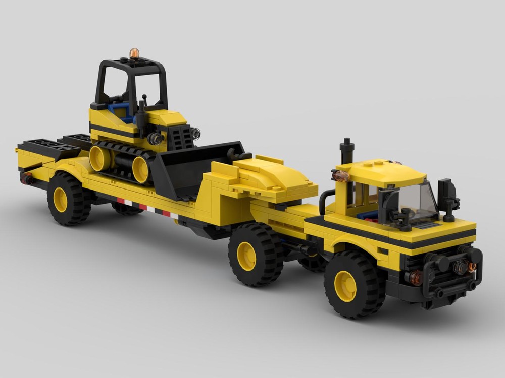 Lego Construction Hauler & Bulldozer