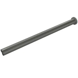 Technic Axle 8 with Stop / Dark Bluish Gray