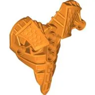 Large Figure Torso Cover, Armour, Toa Inika (Type 2) [Plain] / Orange