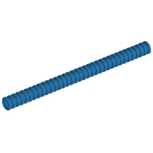 Lego Hose, Ribbed 7mm D. 11L / 8.8cm / Blue