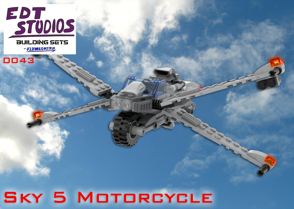 Lego Sky 5 Motorcycle (Storm Hawks)