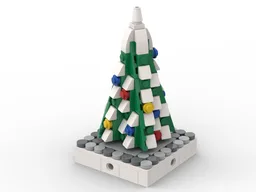 Winter Village Tree