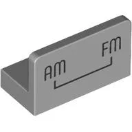 Panel 1 x 2 x 1 with 'AM FM' Print