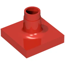 Duplo Sign Post Short / Red