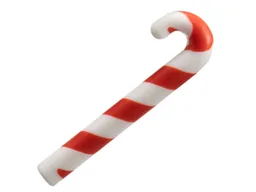Candy Cane with Red Stripes Pattern