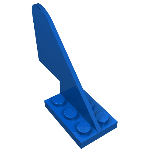 Lego Tail Old / Blue