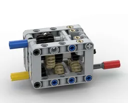 2 Speed Gearbox With RWD/AWD Switch