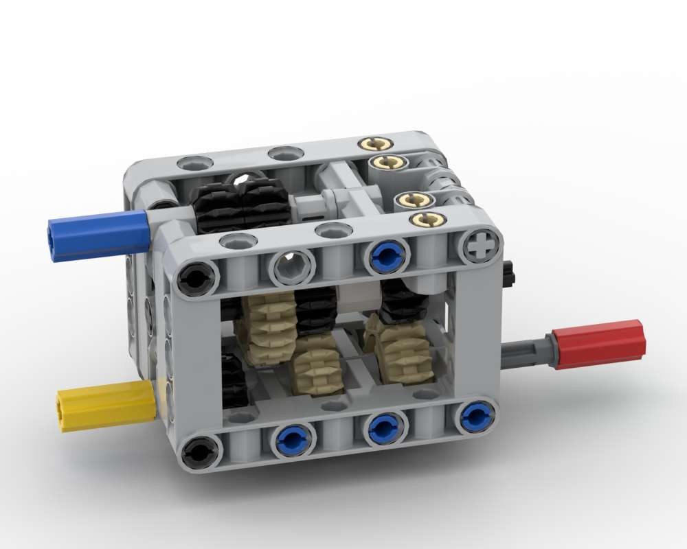 Lego 2 Speed Gearbox With RWD/AWD Switch