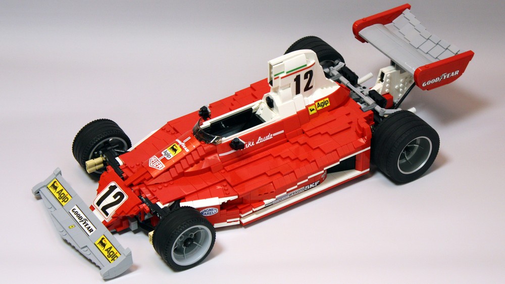 Lego Ferrari 312T - scale 1:8