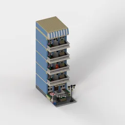 1/2 Modular HotelBlue