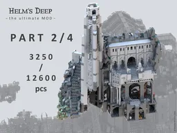 Helm's Deep - the ultimate MOD - P A R T 2 / 4 - Tower / Keep / stables module